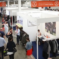 The main exhibition hall at last year's Make It British Live event